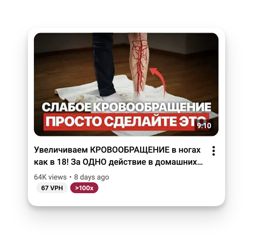Слабое кровообращение